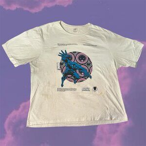 Black Panther Marvel Graphic T-Shirt White Foot Locker Exclusive Wakanda 2XL